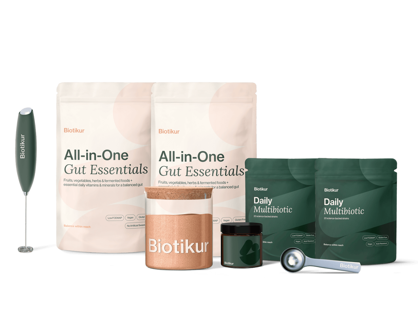 Biotikur Balance Double: 2x Prebiotic and Daily Multibiotic