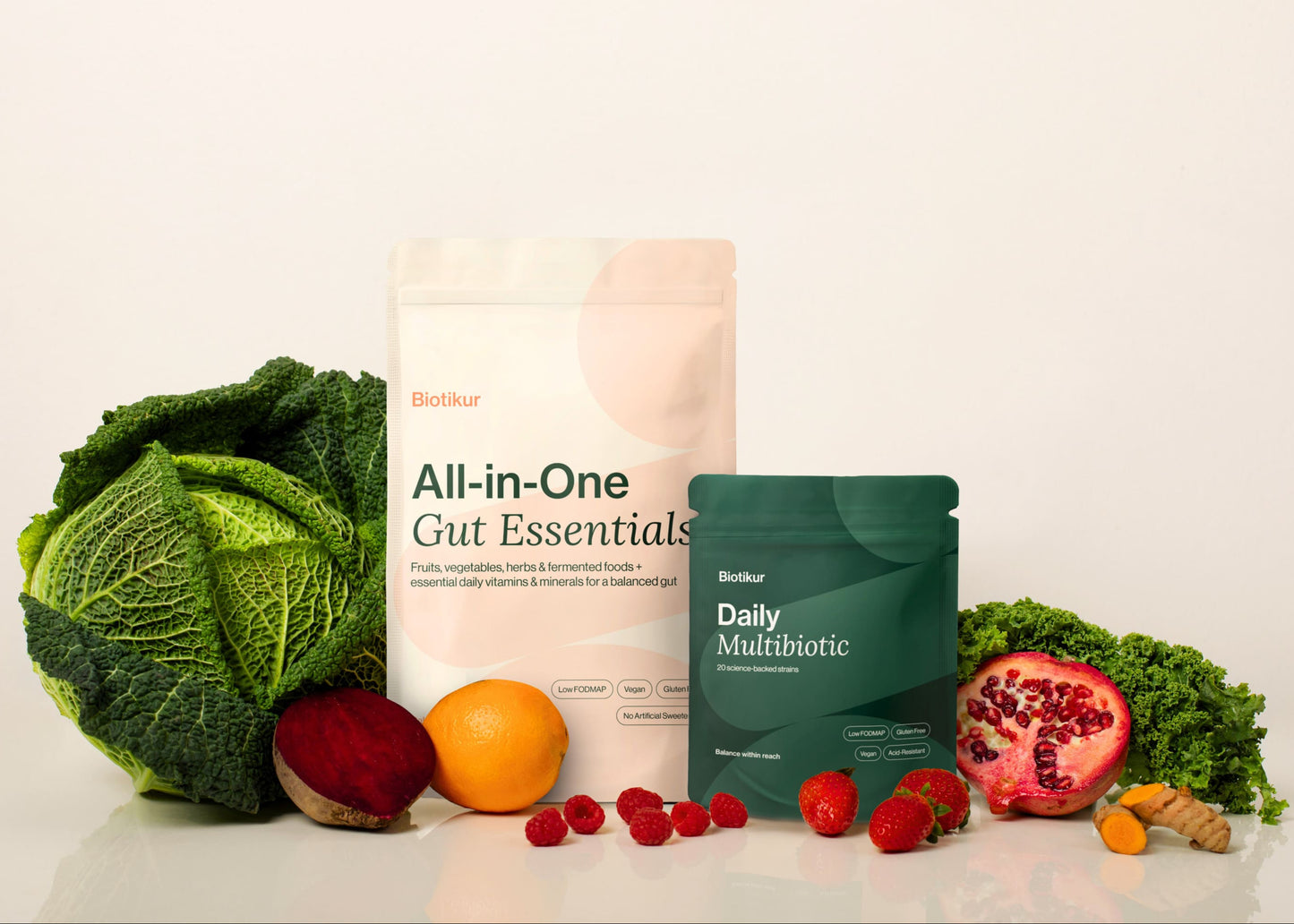 Biotikur Balance: All-in-One Gut Essentials and Daily Multibiotic