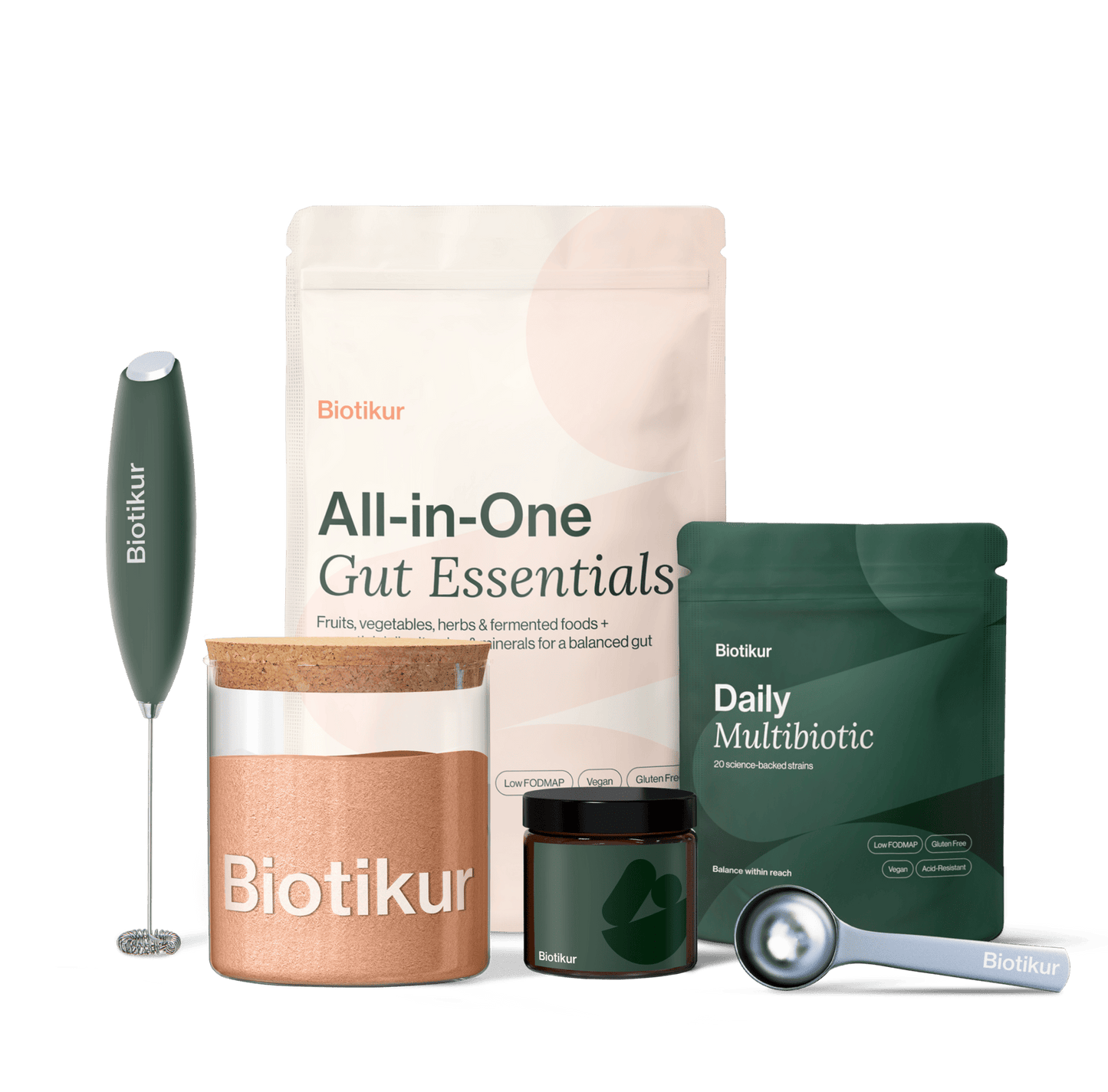 Biotikur Balance: All-in-One Gut Essentials and Daily Multibiotic